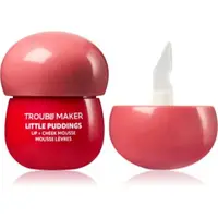 Trouble Maker Little Pudding Lip + Cheek Mousse fard multifuncțional, pentru buze și obraz