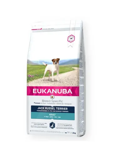 EUKANUBA Breed Specific Jack Russell Terrier Adult Chicken 2 kg hrana caini, cu pui