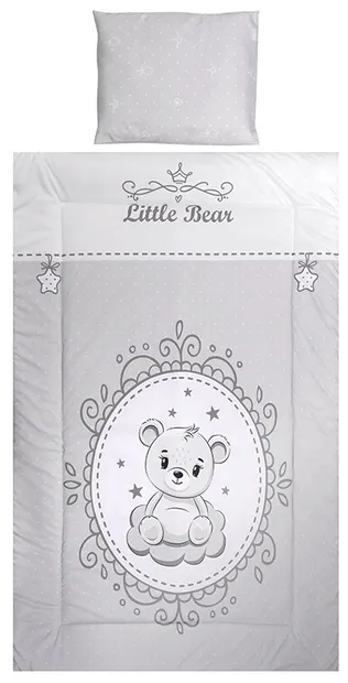 Set de somn cu 3 piese pentru bebeluși Lorelli - Cosy, Winnie, gri