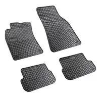 Set covorase auto din cauciuc Audi A6 (C6) FACELIFT 2006-2011, presuri FROGUM, negre, 4 buc.