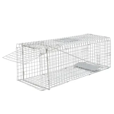 vidaXL Capcană galvanizată pentru insecte vii 80 cm