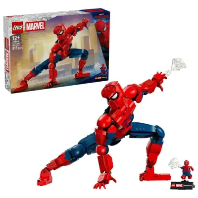 LEGO® Marvel Spiderman Figurina erou Omul Paianjen 76346, 813 de piese