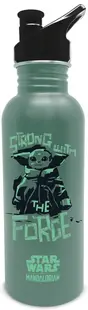 Sticlă de apă Pyramid Television: The Mandalorian - Wherever I Go He Goes, 700 ml
