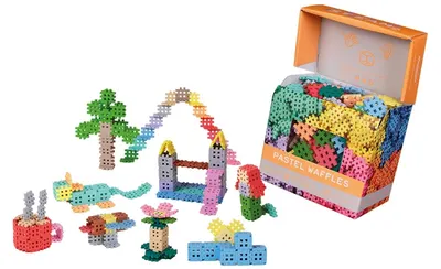 Marioinex Waffle Constructor în culori pastelate - abur, 500 de piese