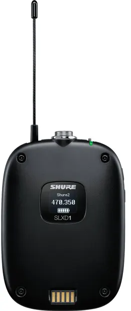 Transmițător wireless Shure - SLXD1-S50, negru