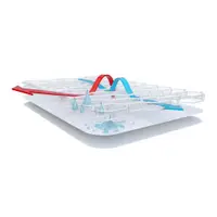 Protectie impermeabila antitranspiratie 3D pentru saltea 70x140 cm AirCuddle Top Safe TS-140
