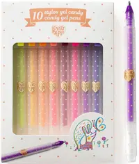 Pixuri cu gel Djeco - Culori dulci, 10 culori