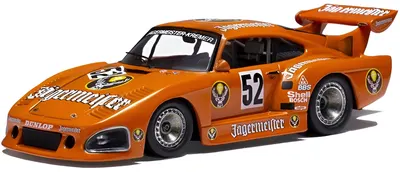 Model de colecție IXO Curse: Mașini - Porsche 935 K3, No.52, Kremer Racing, Jagermeister, DRM, Eifelrennen Nurburgring, B.Wollek (1981)