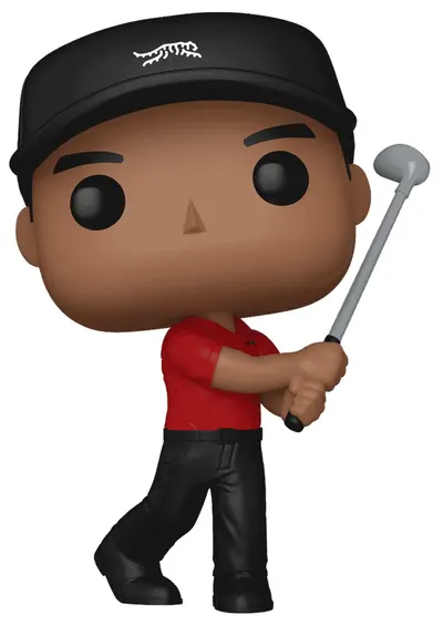 Figurină Funko POP! Golf: Sun Day Red - Tiger Woods (Swinging) #05