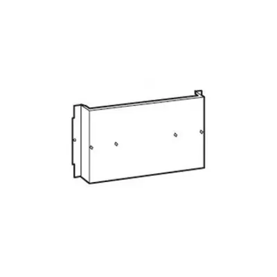 Plate XL³ 800/4000 - pentru 1 to 3 DPX 250/630 fixed - vertical - 36 module
