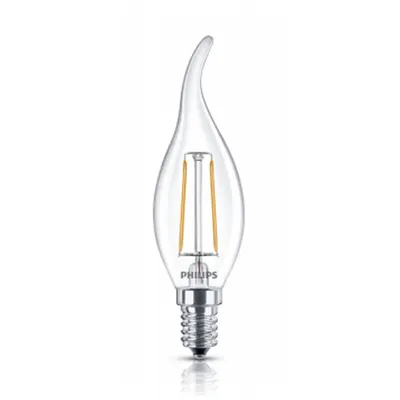 Bec LED Philips Classic Filament BA35 CL 2 25W 2700K 250lm E14