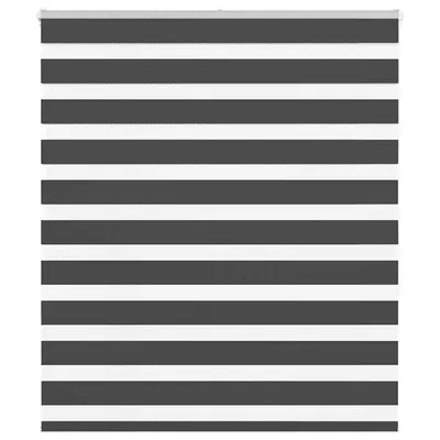 Gossi jaluzea tip zebra neagra latime tesatura 115,9 cm poliester