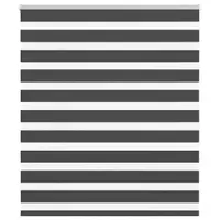 Gossi jaluzea tip zebra neagra latime tesatura 115,9 cm poliester