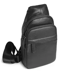 Geanta pentru barbati, 1014, piele naturala, Neagra