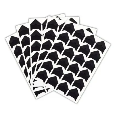 Colțare sticker pentru fotografii - negru (set 240 buc)