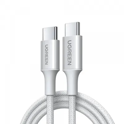 Cablu Date si Incarcare USB-C - USB-C UGREEN L501, 60W, 1m, Gri