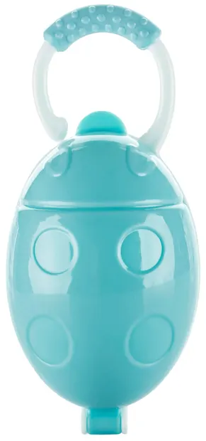 Cutie pentru suzetă Lorelli Baby Care - Buburuză, Aqua Blue