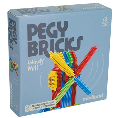 Joc educativ de constructii, Moara de Vant, de la 2 ani