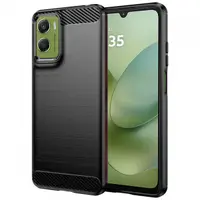 Husa pentru Motorola Moto G06 Power / G06, Techsuit, Carbon, Neagra