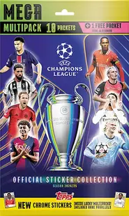 Set 66 stickere - Topps UEFA Champions League Mega Multipack (Season 2024/25)