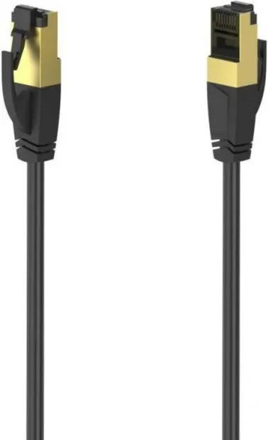 Cablu Hama - Cat 8, RJ-45/RJ-45, 1.50m, negru