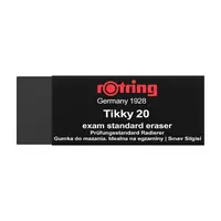 Radiera pentru creion, neagra, Rotring Exam Tikky 20