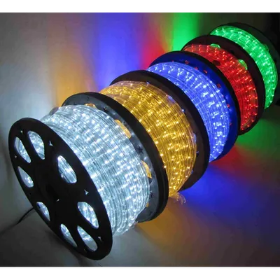 2016 Tub luminos cu bec,diametru 13mm,2 canale,3 fire,verde