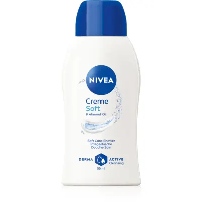 NIVEA Creme Soft gel calmant pentru dus 50 ml