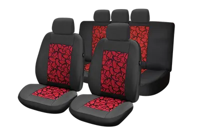 Set Huse Scaun Lux - Rosu