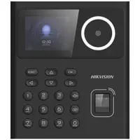 Terminal standalone control acces Hikvision DS-K1T320MFWX, 2MP, recunoastere faciala, card, amprenta, PIN