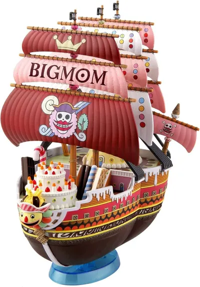 Model asamblat Bandai Animation: One Piece - Queen Mama Chanter