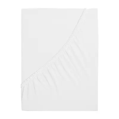 Cearceaf alb cu elastic 160x200 cm – B.E.S.