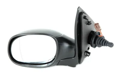 Oglinda stanga potrivit PEUGEOT 206 1998-2009 - mecanica asferic, incalzita