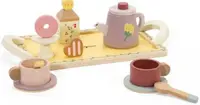 Set de ceai din lemn Classic World