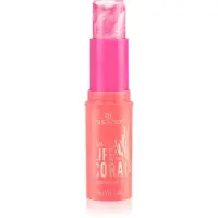 essence LIFE in CORAL blush cu efect iluminator stick culoare 01 Glowin' Coraltastic, Baby! 7 g
