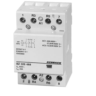 Contactor modular 40A 2ND/2NI 24VAC 3UH