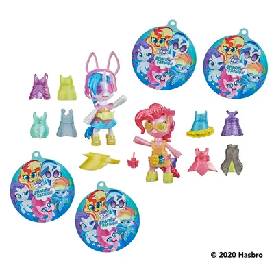 Set figurine - My Little Pony: Smashin' Fashion - Pinkie Pie & DJ Pon-3