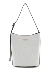 Geanta cu etui interior Nicolette - Verde/Gri