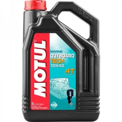 Ulei motor ambarcatiuni Motul Outboard Technosynthetic 4T 10W40 5L