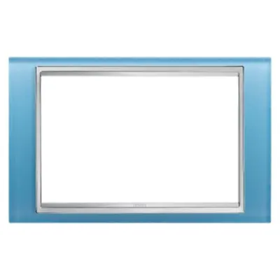 Placa ornament CProiector HORUS LUX - Standard englez - GLASS - 2 modulS - AQUAMARINE - CProiector HORUS