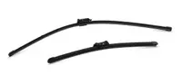 Set stergatoare parbriz VALEO SILENCIO X.TRM FLAT BLADE SET 574668, lungime 650 mm, 400 mm, fara carcasa, cu spoiler