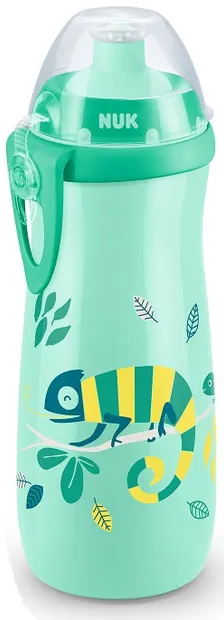 Biberon Nuk - Sports Cup, Chameleon, 450 ml, verde