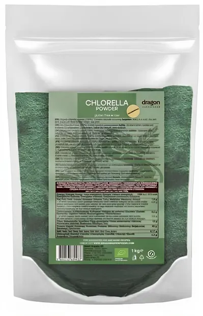 Pudră de clorelă, 1 kg, Dragon Superfoods