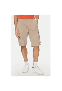 Pantaloni scurti barbati 136250 - Bumbac - Bej - Bej