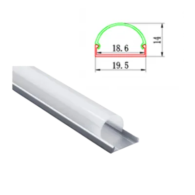 Profil Aluminiu 1m Convex 19.5X14.9/18.6mm