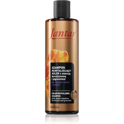 Farmona Jantar Amber Essence sampon revitalizant pentru părul blond şi gri 300 ml