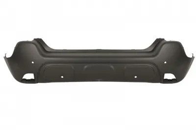 Bara protectie (spate, numar orificii senzor parcare: 4, negru, certificat TUV) potrivit CITROEN C3 AIRCROSS 06.17-12.20