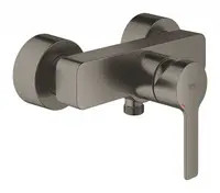 Baterie dus Grohe Lineare 33865AL1, 1/2, monocomanda, cartus ceramic, protectie reflux, mat, Hard Graphite