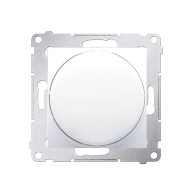 Variator de tensiune rotativ-push 20-500W, alb