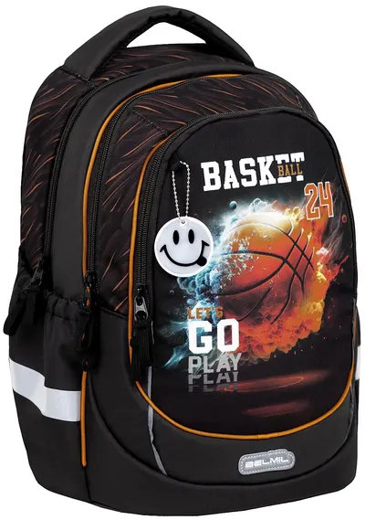 Ghiozdan școlar Belmil - Basketball, 2 compartimente, 19 l